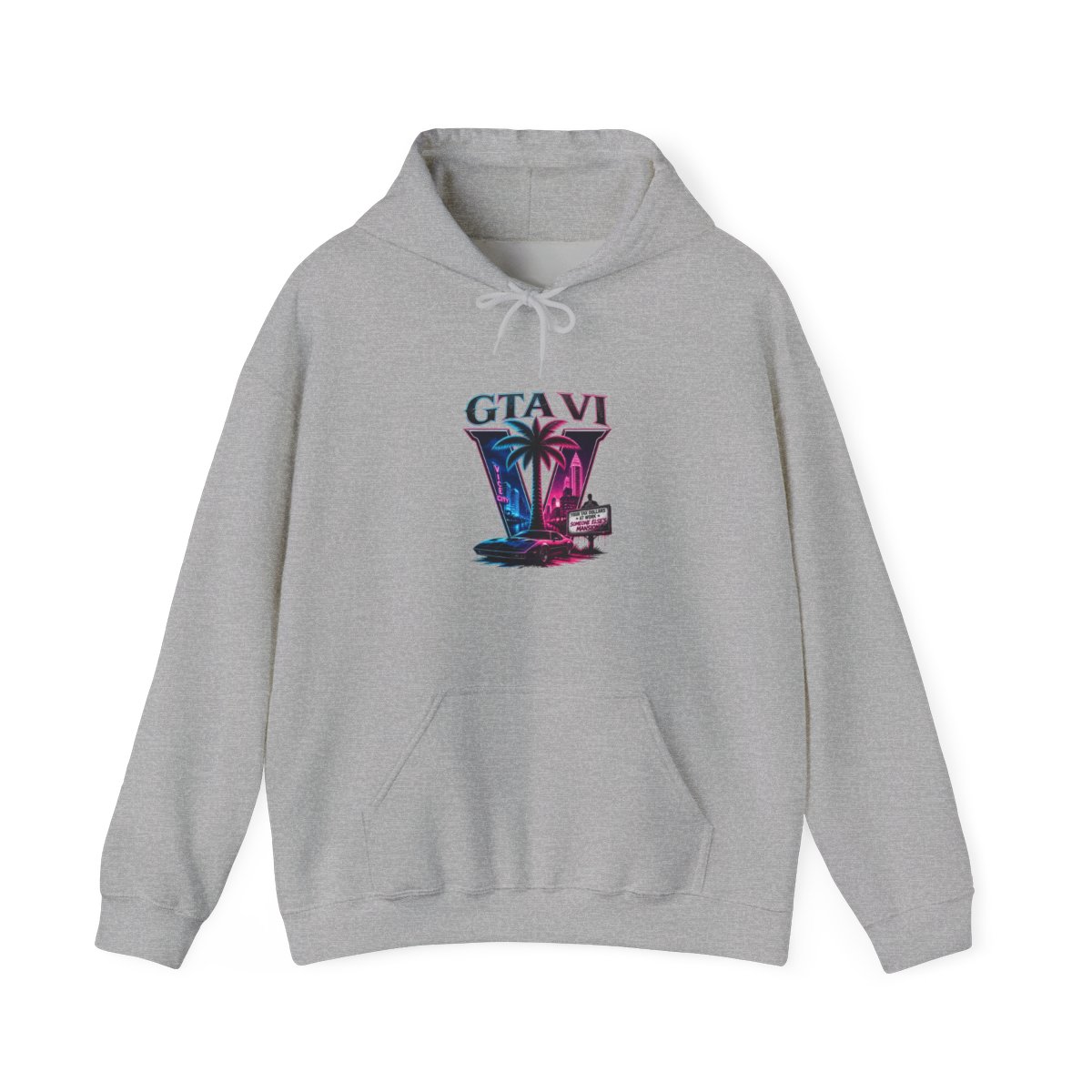 GTA VI "GTA VI" Hoodie - alternate angle 2, merchandise